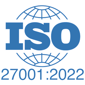 ISO 27001:2022 Compliance Badge