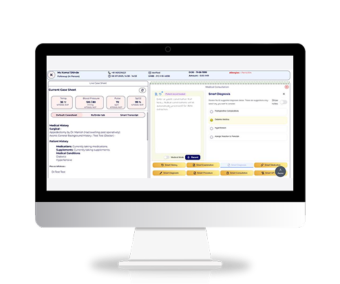 One-click Smart Buttons for Case Entry