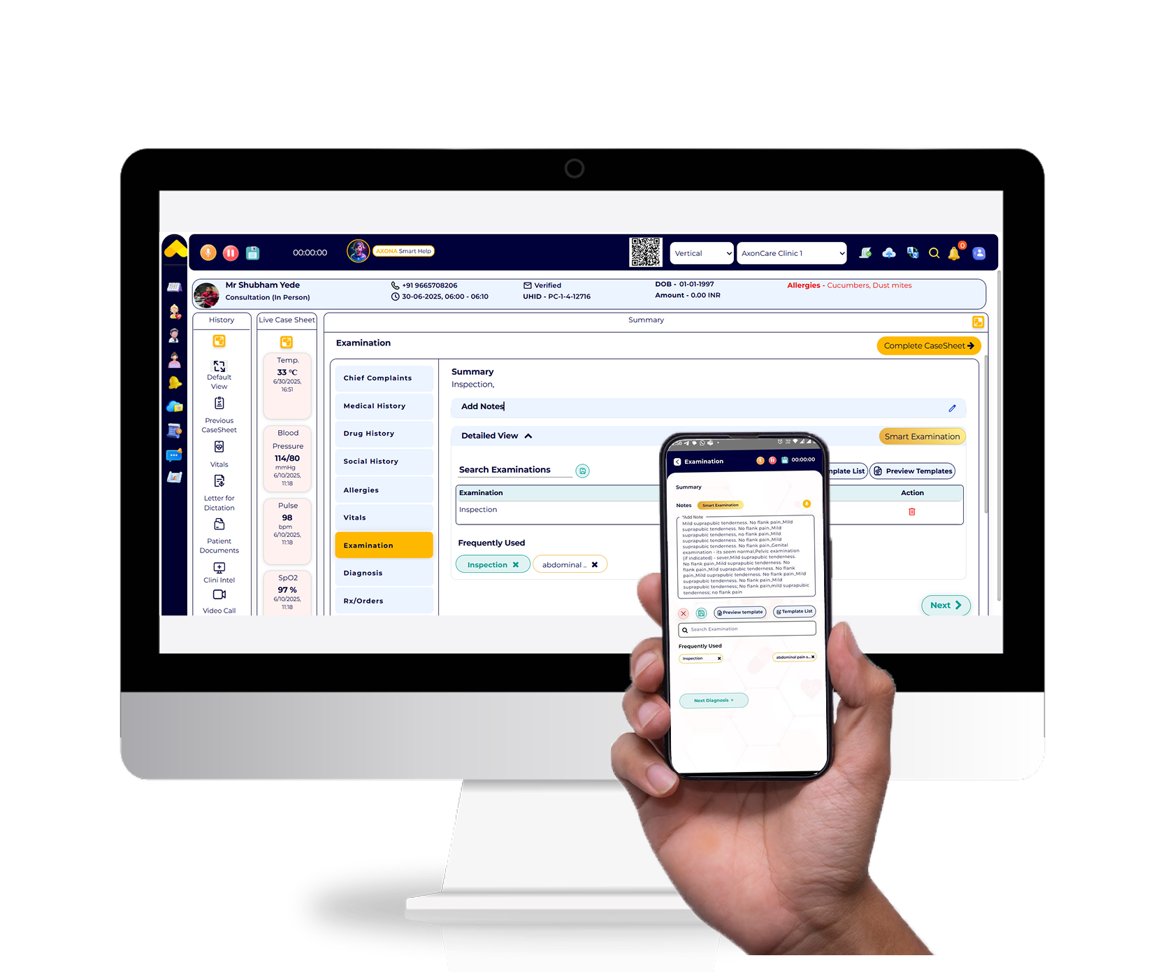 AxonMD product preview